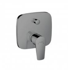 Hansgrohe Talis E Встраиваемый смеситель для ванны, внешняя часть, цвет: шлифованный черный хром. 71474340