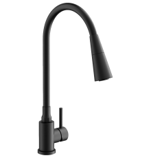 Смеситель для кухни BELZ B810 B74810-7 с гибким изливом, черный