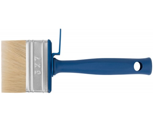 Макловица, натур.светлая щетина, пластиковый корпус, полая ручка, "мини" 30 х 70 мм