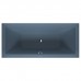 Duravit Vitrium Ванна встраиваемая 180x80cм, с ножками, с2 наклонами для спины, прямоугольная, цвет: синий матовый. 700426HB