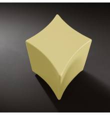 Kerasan Artwork Столик декоративный на стальной основе QUADRI, 55х45х41 см, напольный, цвет: золото. 4715K3