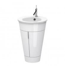 Duravit Starck 1 Тумба напольная 60x56xh82.5см, с раковиной, подсветка LED, цвет: белый глянц. 0406580000,  S1952008585,  S1970400000