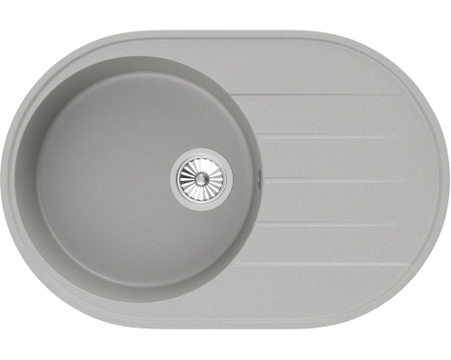 Мойка кухонная Domaci Солерно DN 750-04 платина