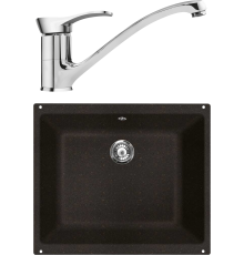 Комплект Мойка Lava U1 + Смеситель SG04 CR chrome
