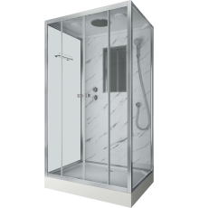 Душевая кабина Niagara Luxe 7772QM 120х90, серебро