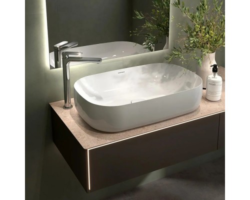 Kerama Marazzi Ole Смеситель для раковины, высокий, 1 отв., без донного клапана, цвет: хром. 69416KM.21.018 Kerama Marazzi Ole Смеситель для раковины, высокий, 1 отв., без донного клапана, цвет: хром. 69416KM.21.018