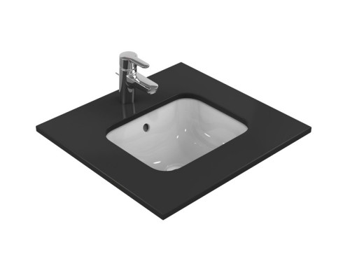 Ideal Standard Connect Раковина 42x35см., встраиваемая снизу, без отв., цвет: белый. E505601 Ideal Standard Connect Раковина 42x35см., встраиваемая снизу, без отв., цвет: белый. E505601