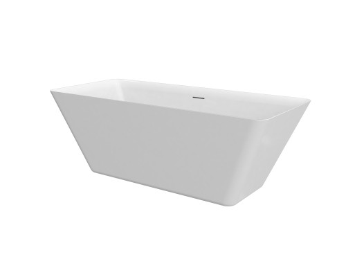 AQM3502GW Ванна акриловая отдельностоящая, 1676х750х600мм, цвет белый глянцевый AQM3502GW