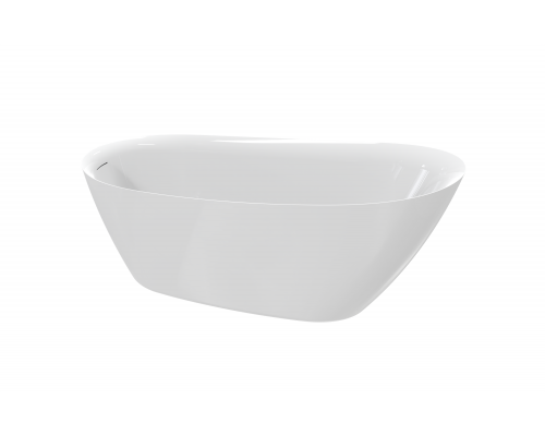 AQM3503GW Ванна акриловая отдельностоящая, 1676х750х730мм, цвет белый глянцевый AQM3503GW