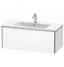 Duravit XSquare Тумба подвесная, 101х47.8х40см, с раковиной, с 1 выдв ящик, цвет: белый матовый. 2336100000,  XS407301818