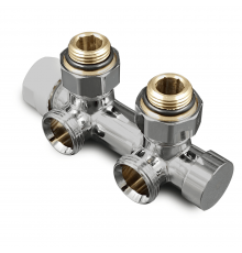 Узел нижнего подключения Primoclima Armature термостатический угловой 1/2 х3/4 хром (правый) PCS3412PC