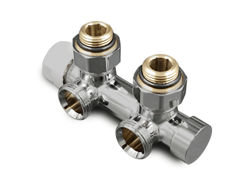 Узел нижнего подключения Primoclima Armature термостатический угловой 1/2 х3/4 хром (правый) PCS3412PC