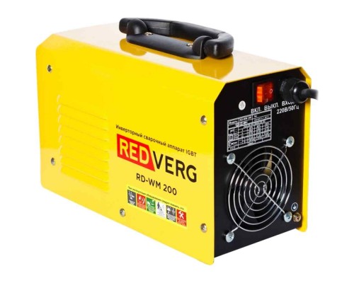 Аппарат сварочный бестрансформаторный REDVERG RD-WM 200
