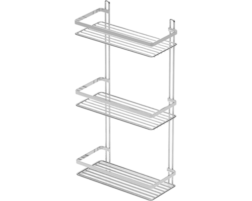 Полка Tekno-tel ES ES065SSS 3 яруса, хром