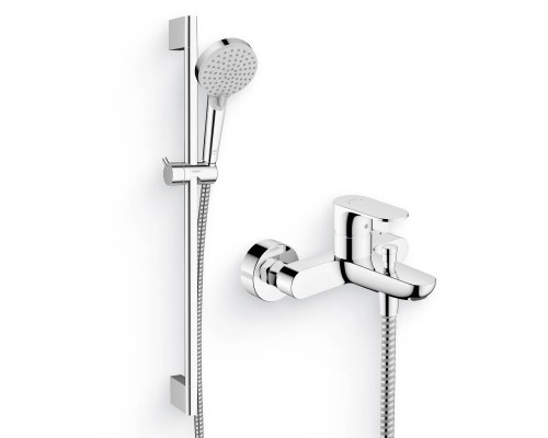Душевой комплект Смеситель Hansgrohe Rebris S 72440000 хром + Гарнитур Vernis Blend 26275000 хром