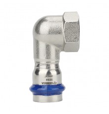 Угольник раструбный Varmega Inox Press с внутренней резьбой 22×¾ . VM714002205