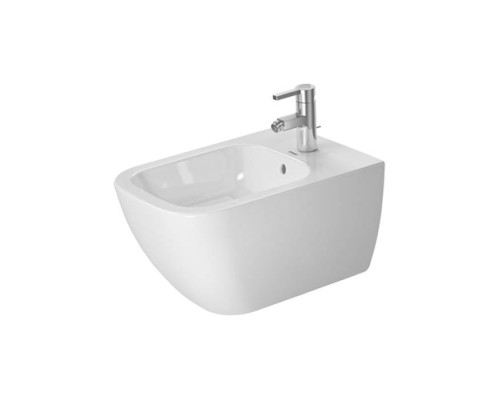 DURAVIT Happy D.2 Биде подвесное 54х36.5см., 1 отв., WonderGliss, цвет: белый. 22581500001 DURAVIT Happy D.2 Биде подвесное 54х36.5см., 1 отв., WonderGliss, цвет: белый. 22581500001