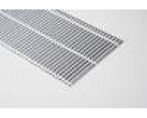 Комплектующие приборов отопления Решетка Gekon UNC W22.0 L759.0 RAL9016 GRIL0.22.0UNC759.0/RAL9016_mat_E/TE