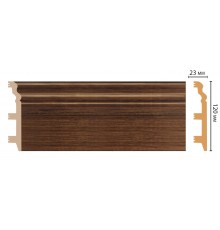 *Плинтус напольный DECOMASTER D233-74ДМ (120*23*2400 мм)