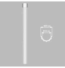 *Полуколонна DECOMASTER DCK-01H (O 200,вн.O 165, 2400мм)