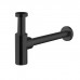 Newform X-STEEL 316 Сифон для раковины под донный клапан, L=300 мм цвет: PVD Brushed gun metal. 244X.59.064