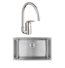 Комплект Мойка Kaiser KSM-7444 + Смеситель Grohe Euroeco 32752000