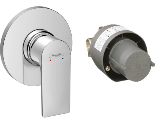 HG 72 658 000 Rebris E Смеситель для 1 потребителя, встраиваемый, Комплект, 28.7 л/мин 72658000