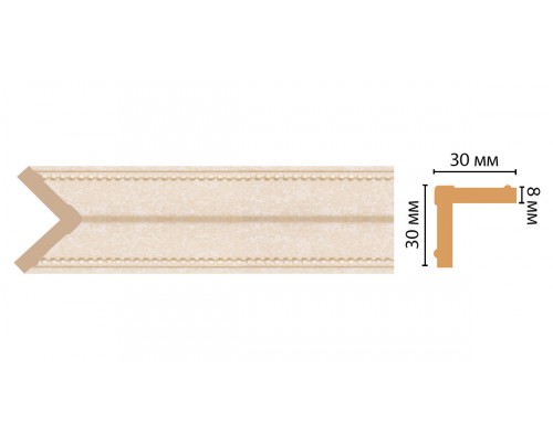 Угол DECOMASTER 116-18D ДМ (30*30*2400 мм) Угол DECOMASTER 116-18D ДМ (30*30*2400 мм)