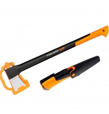 Набор FISKARS топор-колун Х21+универсальный нож с точилкой (1025436)