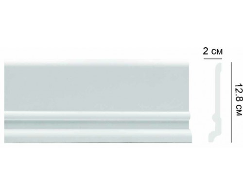 Плинтус напольный DECOMASTER CF13 (128*20*2000мм)