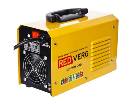 Аппарат сварочный бестрансформаторный REDVERG RD-WM 200