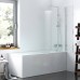 DX35WBS-D080-140MT Душевая шторка на ванну 80х140 см, поворотная