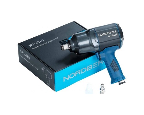 Пневмогайковерт ударный  NORDBERG NP16160 (3/4", 2000 Нм)
