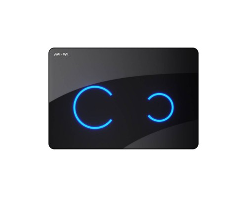 Кнопка смыва AM.PM Touch Pro I0450B38 черная глянцевая