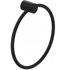 Полотенцедержатель Kludi Vela R 5897839, кольцо 20 см, черный матовый