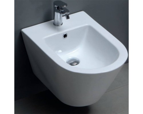 AZZURRA FORMA Биде подвесное 54х37х30,5см , с 1 отв под смеситель, цвет: белый. FMBKS000000MBI*1 AZZURRA FORMA Биде подвесное 54х37х30,5см , с 1 отв под смеситель, цвет: белый. FMBKS000000MBI*1