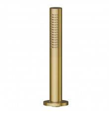Newform Haka Душевой гарнитур: ручной душ со шлангом, на борт ванны, цвет: PVD brushed gold. 72093.59.097