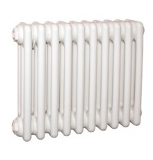Стальной 3-х трубчатый радиатор Arbonia 3026, 13 секций, высота: 260 мм, длина: 585 мм, цвет: RAL 9016 (белый), боковое подключение № 12, размер подключения: 1/2