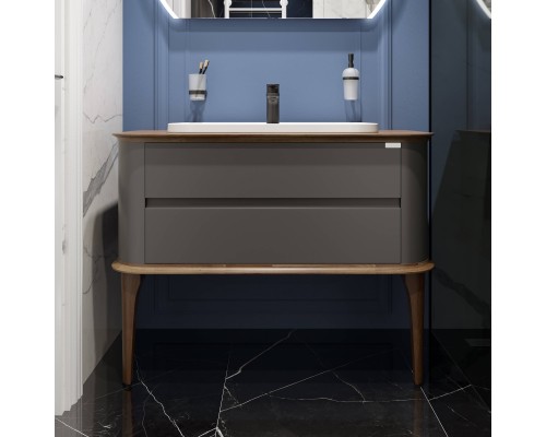 Тумба с раковиной STWORKI Pier 120 anthracite