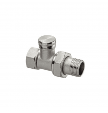 Радиаторный запорно-регулирующий клапан Heimeier RADITEC, DN15(1/2 ), проходной, латунь 0382-02.000