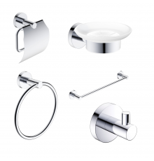AQM7221CR Trento Набор аксессуаров 5 в 1, хром AQM7221CR