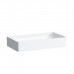 Laufen Living Sqaure Раковина 60x34x11 см, без отв., без перелива, цвет: белый. 8.1143.4.000.112.1