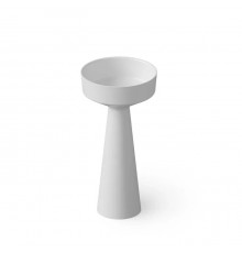 Dea Design Pedestal Basin Раковина 42.5х42.5х85см., напольная, без отв., Solid Surface, цвет: White №18. DD2018 425 18