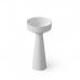 Dea Design Pedestal Basin Раковина 42.5х42.5х85см., напольная, без отв., Solid Surface, цвет: White №18. DD2018 425 18