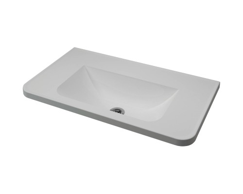 Мебельная раковина Stella Polar Роберта 80, белая