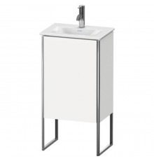 Duravit XSquare База напольная 43x30.8x84см с раковиной, 1 дверца, петли слева, цвет: глянцевый белый. XS4520L2222,  07334500411