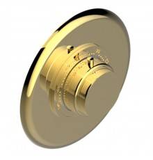 THG Infini Porcelaine Blanche Смеситель для душа, встраиваемый, термостатический, цвет: Matt gold PVD. U2D-H53-15EN16EM