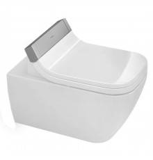 Duravit Happy D.2 SensoWash Унитаз 62х36.5см., подвесной, безободковый, с креплениями, цвет: белый. 2550590000