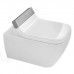 Duravit Happy D.2 SensoWash Унитаз 62х36.5см., подвесной, безободковый, с креплениями, цвет: белый. 2550590000
