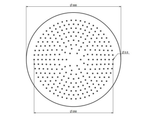 Carlo Frattini Spillo Steel Верхний душ Oslash; 300 мм., цвет: INOX. F2948/2INOX Carlo Frattini Spillo Steel Верхний душ Oslash; 300 мм., цвет: INOX. F2948/2INOX